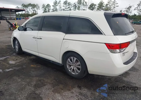 2016 Honda Odyssey Se from USA, damaged, VIN 5FNRL5H36GB055199